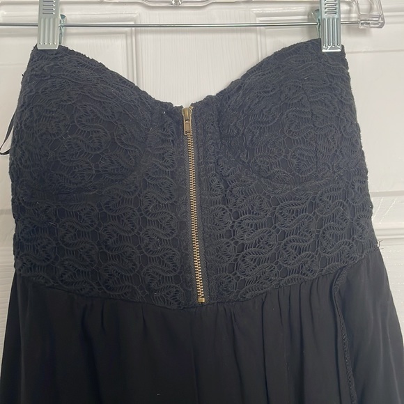 Streetwear Society Black flowy dress Sz S - Picture 2 of 6